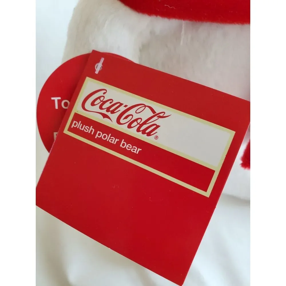 Coca Cola Plush Polar Bear 10